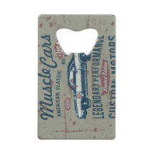 Retro-Frisierte Auto-Flaschenöffner aus rostfreiem