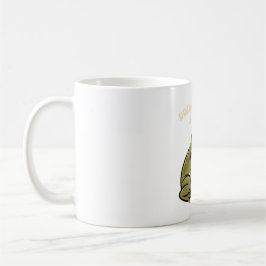 Retro Frog Minimal Effort White Mug Kaffeetasse