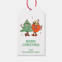 Retro Frohe Weihnachten