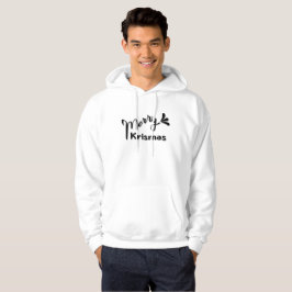 Retro Frohe Weihnachten Stil Hoodie