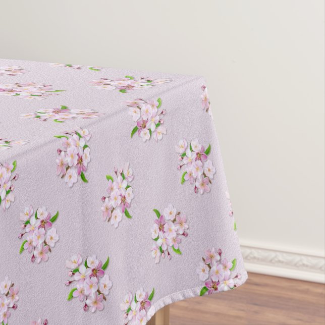 Retro Frühlingsmit blumenmuster Tischdecke (Beispiel)