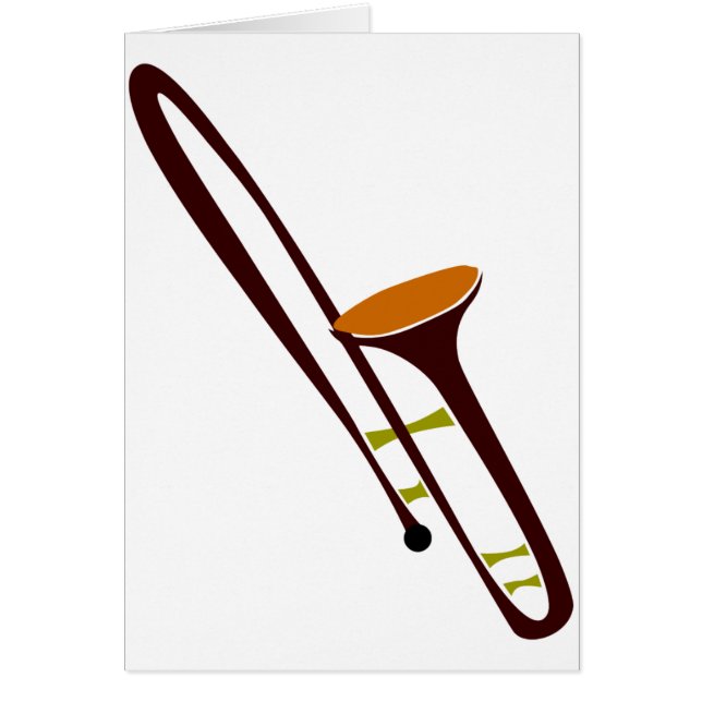 Retro FünfzigerjahreTrombone (Vorne)