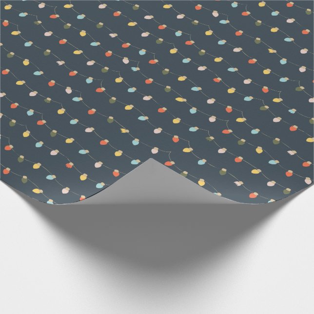 Retro-Funkeln Geschenkpapier (Ecke)