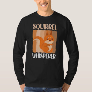 Retro Funny Forest Animal Vintag Eichhörnchen Whis T-Shirt
