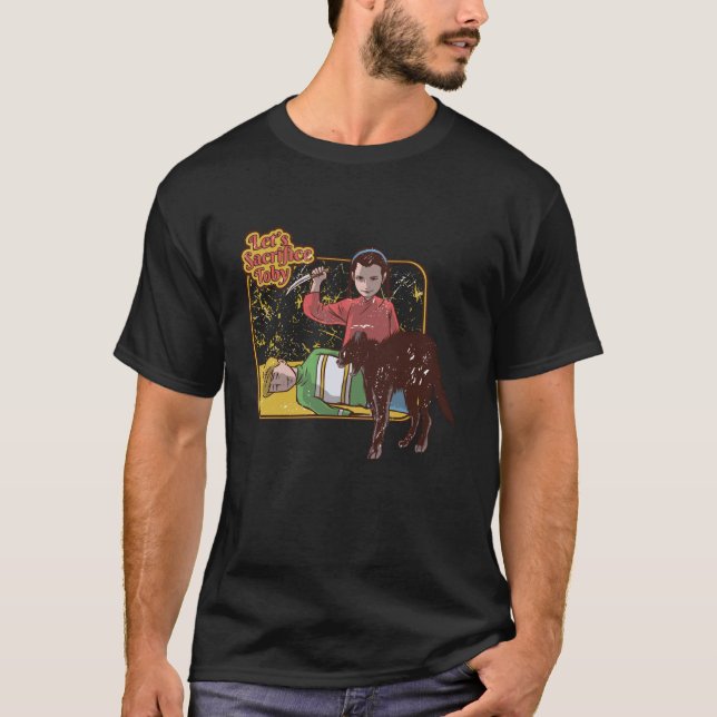Retro Funny Lasse Toby Parody Adult Humo T-Shirt (Vorderseite)