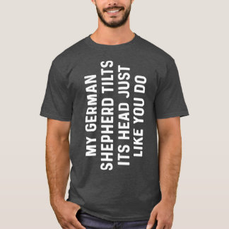 Retro Funny mein deutsches Shepard Pet ilts it Men T-Shirt