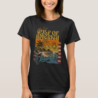 Retro Funny mein erster Golf von Amerika Urlaub T-Shirt