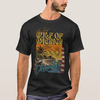 Retro Funny mein erster Golf von Amerika Urlaub T-Shirt