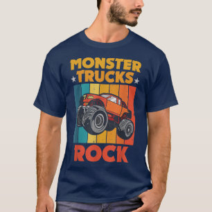 Retro Funny Monster Trucks sind mein Stunt aus dem T-Shirt