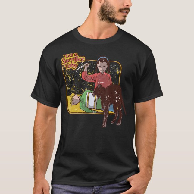 Retro Funny Opfen wir Toby Parody Adult Humo T-Shirt (Vorderseite)