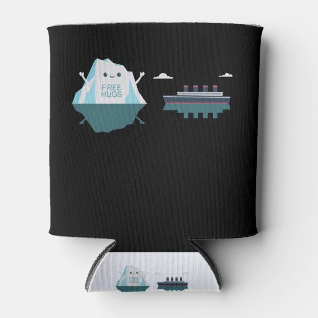 Retro Funny Titanic Iceberg 1912 Cruis Vessel Dosenkühler (Vorderseite)