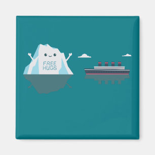 Retro Funny Titanic Iceberg 1912 Kreuzfahrtschiff Magnet
