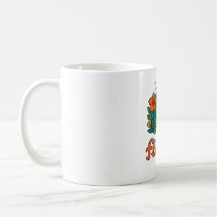 Retro Funny Turtle Muschel Yeah ihren Sommer Kaffeetasse