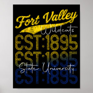 Retro für t Staat v All Vintage Val Ley 130 Jahre Poster