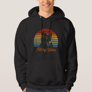 Retro Furry Fandom Fellige Vibes - Süße OwO Fursui Hoodie