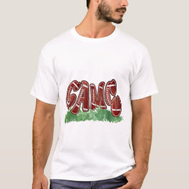Retro-Fußball-Lettern-Design - Spieltag-Shirt T-Shirt