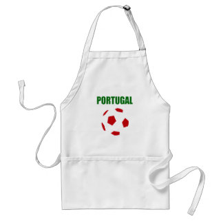 Retro Fußball-T - Shirt Portugals Schürze