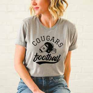 Retro-Fußballmannschaft-Mama Grau Tri-Blend Shirt