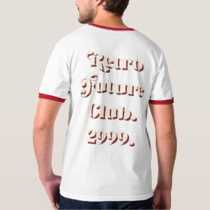Retro Future Club. Klassisches Logo T-Shirt