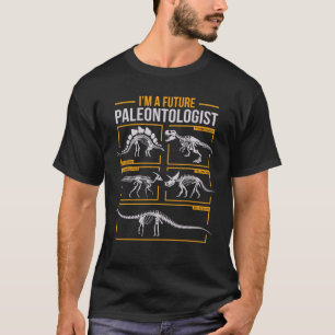 Retro Future Paläontologe Dinosaur Archäologie Pa T-Shirt