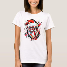 Retro-Futuristic Santa T-Shirt
