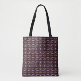 Retro-futuristisches Metaball-Muster-Tasche