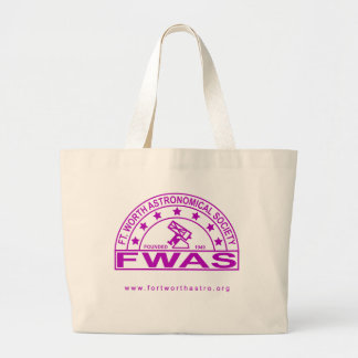 Retro FWAS Logo Jumbo-Tasche Jumbo Stoffbeutel