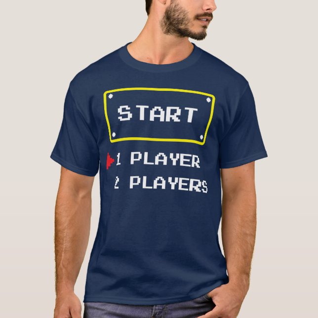 RETRO GAME Retro-Geschenk T-Shirt (Vorderseite)