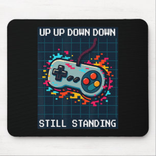 Retro-Gamer-Design für Männer, die seit 8- noch st Mousepad