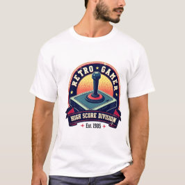 Retro Gamer Est. 1985 - High Score Division T-Shirt