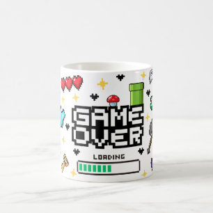 Retro-Gamer-Kaffeetasse Kaffeetasse