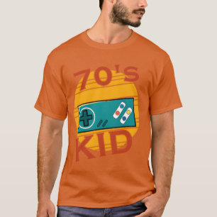 Retro-Gamer-Kid 70er 1970er Freunde T-Shirt