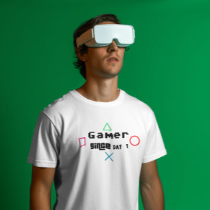 Retro Gamer seit Tag eins T-Shirt