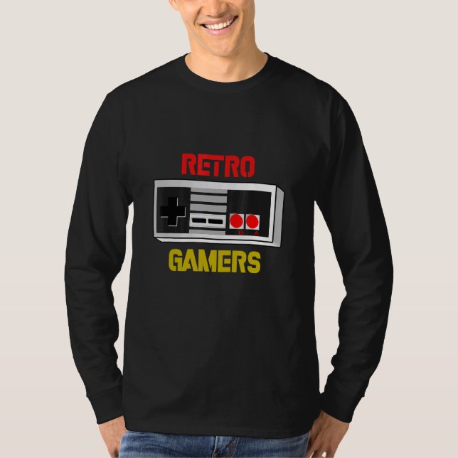 Retro-Gamer T-Shirt (Vorderseite)