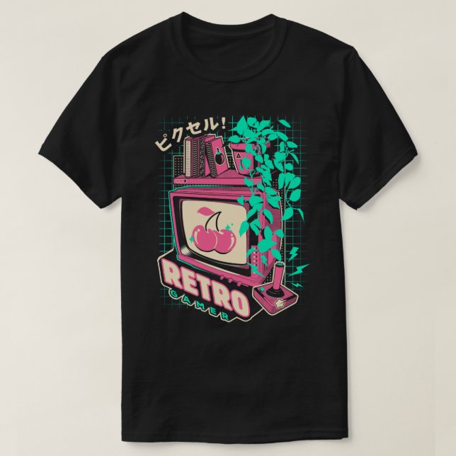 Retro Gamer T-Shirt (Design vorne)