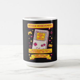Retro-Gamer-Vater Neue Errungenschaft Vatertagsges Kaffeetasse