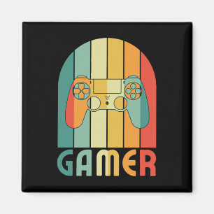 Retro-Gamer Videospiel-Spieler Für Spiel-Spieler S Magnet