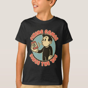 Retro-Gamer Vintage-Controller Gaming Männer Fraue T-Shirt