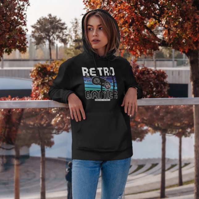 Retro Gamer - Vintages Videospiel Hoodie (Von Creator hochgeladen)