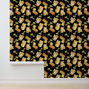 Retro Games Pattern Tapete