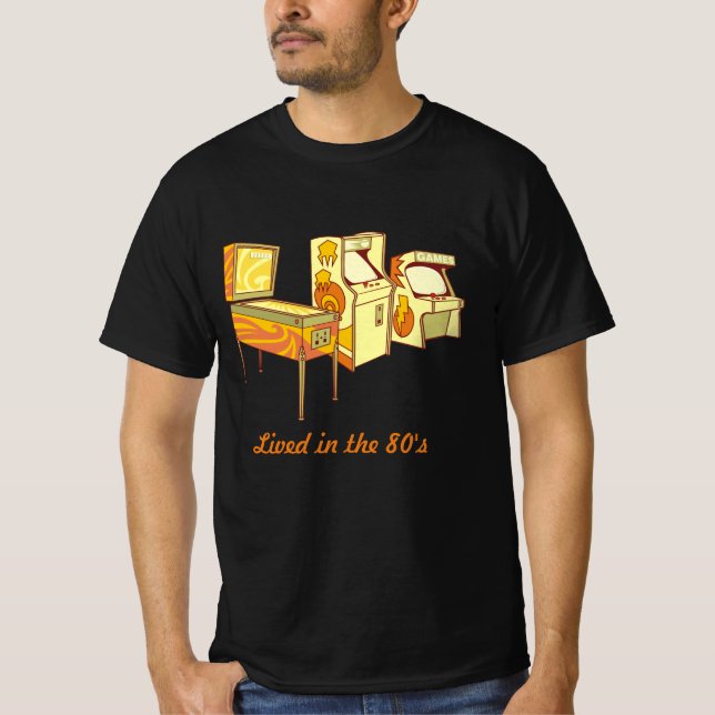 Retro Games T - Shirt (Vorderseite)