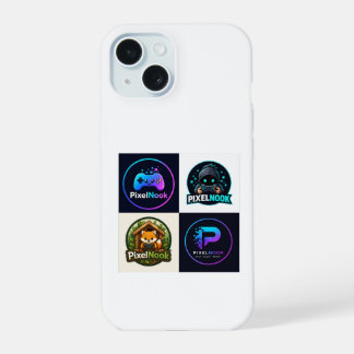 Retro-Gaming-Abzeichen iPhone 15 Hülle | Gamer-Han