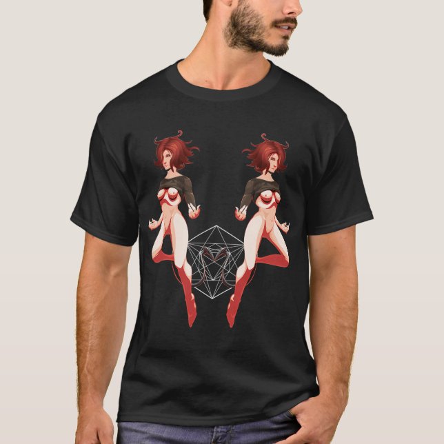 Retro-Gaming-Disketten. T-Shirt (Vorderseite)