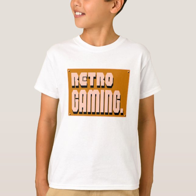 Retro-Gaming T-Shirt (Vorderseite)
