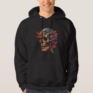 Retro-Gaming-Totenkopf Hoodie