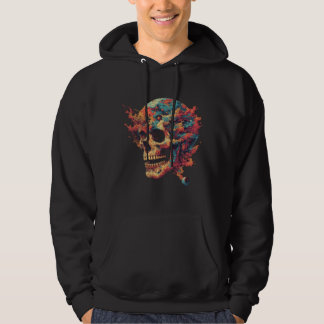 Retro-Gaming-Totenkopf Hoodie
