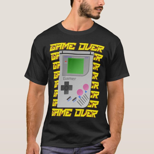 Retro-Gaming-Tshirts 80er T-Shirt (Vorderseite)