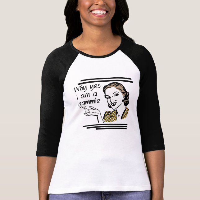 Retro Gammie T - Shirts und Geschenke (Vorderseite)