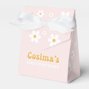 Retro-Gänseblümchen-Anpassung Geschenkschachtel