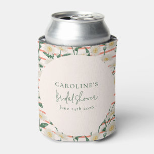 Retro-Gänseblümchen Floral Grün Brautparty Custom Dosenkühler